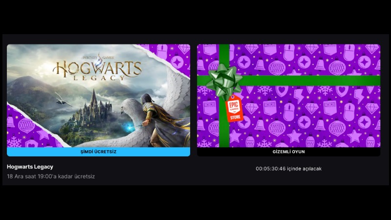 epic games gizemli oyun 18 aralık