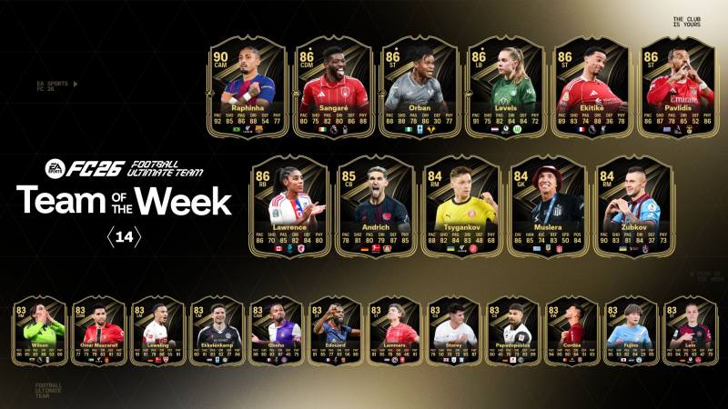 fc 26 totw 14 kadro