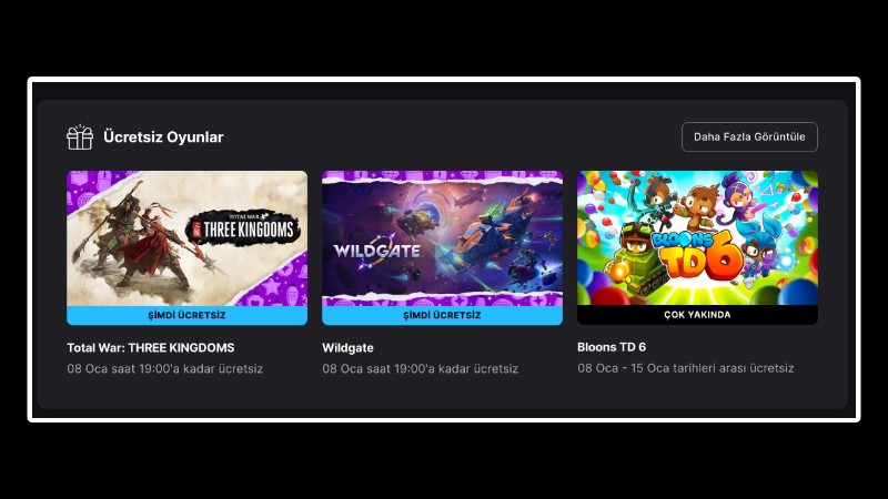 epic 31 aralık gizemli oyun