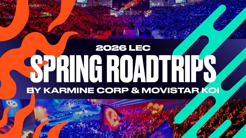 2026 LoL LEC Roadtrip Bahar Mevsimi Başlıyor 1 LEC26 Spring Roadtrips