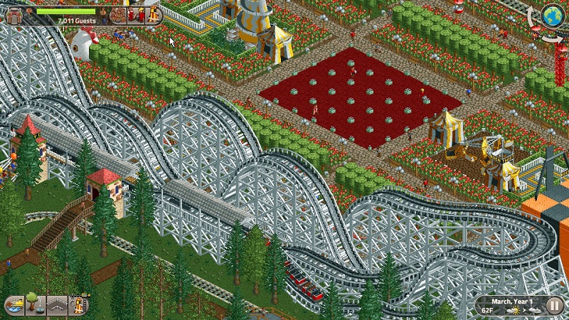 RollerCoaster Tycoon Classic Konsollar İçin Çıktı