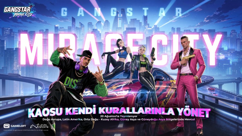 Gangstar Mirage City Türkiye Ön Kayıtları Açıldı